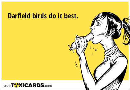 Darfield birds do it best.