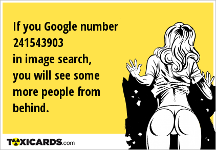 If you Google number 241543903 in image search, you will see some more people from behind.
